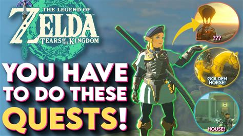 zelda totk hauptquest|Zelda Tears of the Kingdom Walkthrough – All Quests